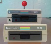Comparing the joystick 1541 with the original
