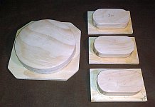 Wooden buttons