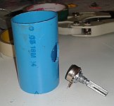 PVC potentiometer slide parts